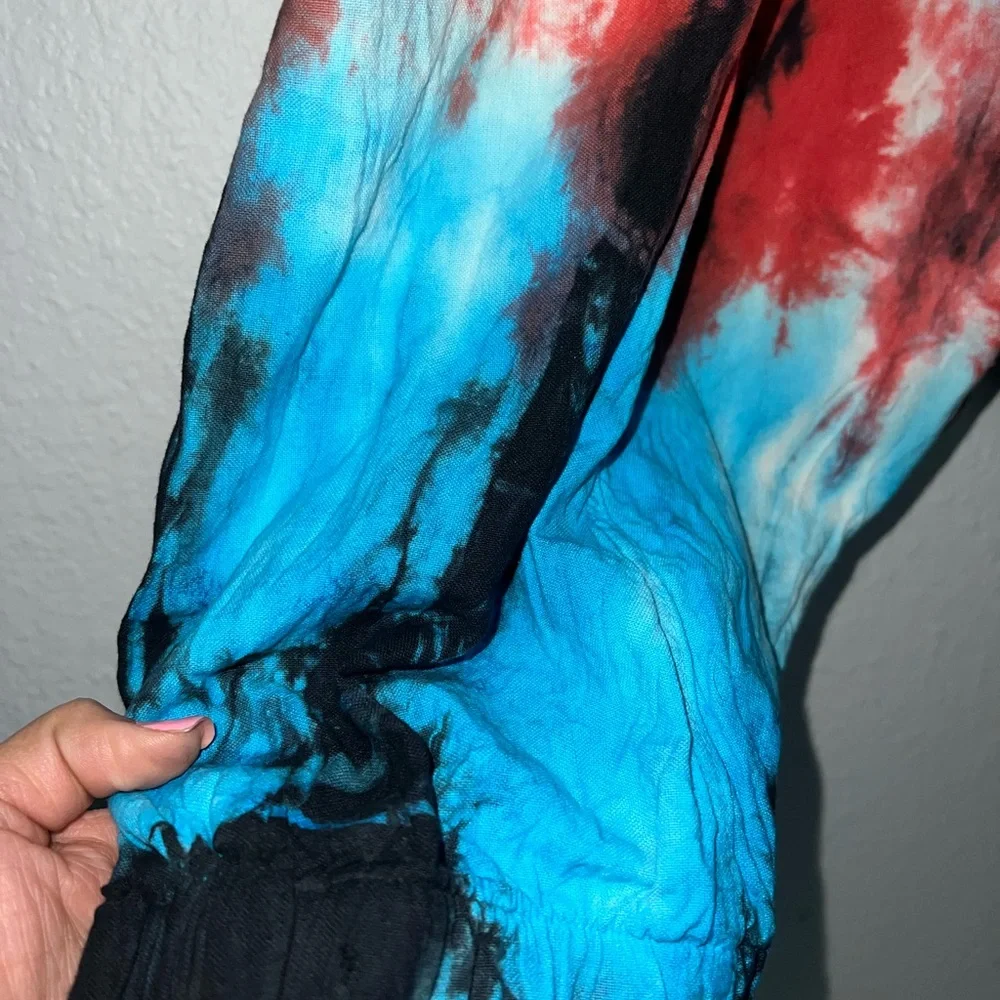 COLINE Tie-Dye Colorful Jumper Size L/XL. - Picture 13 of 13